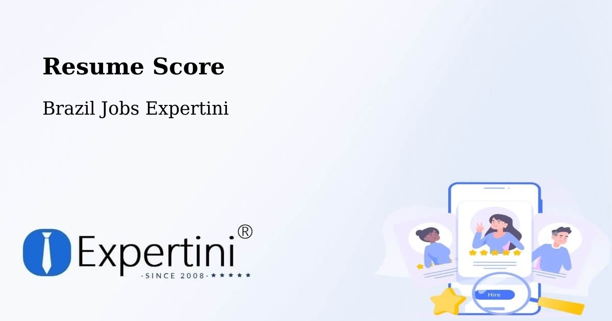 Resume Score & Job Description Match Tool – Lauro De Freitas - Brazil Jobs Expertini